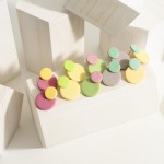 Wholesale multicolor Polymer Clay Circular Drop Earrings