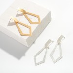 Wholesale geometric Metal Drop Earrings Long