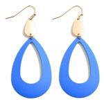 Wholesale metal Powder Teardrop Earrings