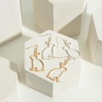 Wholesale bunny Wire Drop Earring
