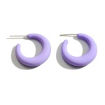 Wholesale small Rubber Hoop Earrings