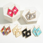 Wholesale diamond Thread Drop Earrings