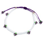 Dainty Fruit Beaded Adjustable Bracelet

- One Size Fits Most
- Approximately 2.5" - 4.5" Diameter