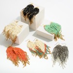 Wholesale beaded Drop Statement Earrings L W