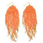 Wholesale beaded Drop Statement Earrings L W