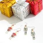 Wholesale glitter Nutcracker Drop Earrings L