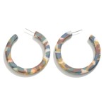 Wholesale large Acetate Hoop Earrings Diameter