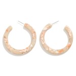 Wholesale large Acetate Hoop Earrings Diameter