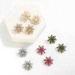 Wholesale rhinestone Star Stud Earrings L
