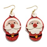 Wholesale glitter Santa Drop Earrings L