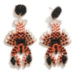 Wholesale seed Beaded Lobster Drop Earrings L