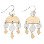 Wholesale geometric Waterfall Drop Earrings L