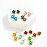 Wholesale rhinestone Stud Earrings L