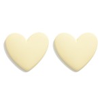 Heart Drop Earrings 

- Approximately 1.25" L
- Lightweight Construction 