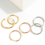 Wholesale stainless Steel Drop Hoop Earring L Stainless Steel Construction Handm