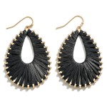 Wholesale raffia Teardrop Earrings L