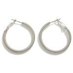 Wholesale metal Spring Coil Hoop Earrings L