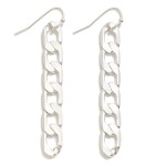 Wholesale worn Metal Chain Link Drop Earrings L