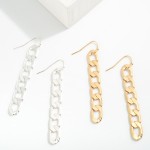 Wholesale worn Metal Chain Link Drop Earrings L