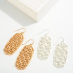 Wholesale metal Filigree Drop Earrings L