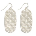 Wholesale metal Filigree Drop Earrings L