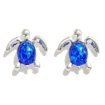 Wholesale metal Sea Turtle Stud Earrings L