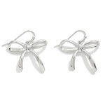 Wholesale metal Bow Drop Earrings L