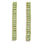 Wholesale linked Glass Crystal Tassel Drop Earrings L