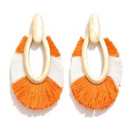 Wholesale two GameDay Tassel Drop Earring L