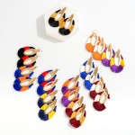 Wholesale two GameDay Tassel Drop Earring L