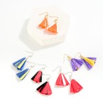 Wholesale two Tassel Drop Earrings L