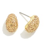 Wholesale drop Rhinestone Stud Earrings L