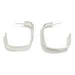 Wholesale chunky Metal Drop Hoop L