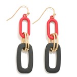 Wholesale waterfall Chain Link Drop Earrings L
