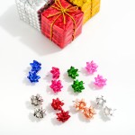 Wholesale metal Bow Stud Earrings L