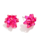 Wholesale metal Bow Stud Earrings L