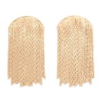 Wholesale metal Arch Tassel Drop Earring L