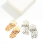 Wholesale metal Arch Tassel Drop Earring L