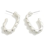 Wholesale metal Fixed Links Hoop Earrings L