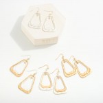 Wholesale nesting Metal Geometric Drop Earrings L