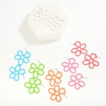 Wholesale enamel Flower Earrings L