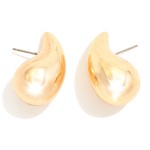 Wholesale metal Teardrop Post Drop Earrings Hypoallergenic Titanium Posts L