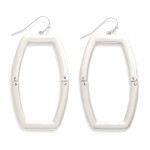 Wholesale linked Metal Angular Arches Drop Earrings L