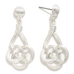 Wholesale metal Filigree Drop Earrings L