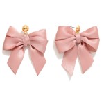 Wholesale bow Post Drop Earrings L