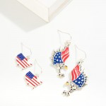 Wholesale americana United States Drop Earrings L