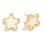 Wholesale glitter Star Stud Earrings W