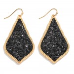 Wholesale glitter Teardrop Drop Earrings L
