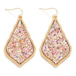 Wholesale glitter Teardrop Drop Earrings L