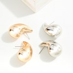 Wholesale metal Teardrop Post Drop Earrings L